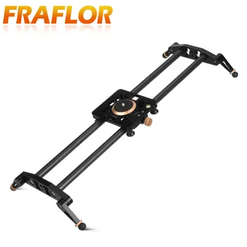 

Professional Camera Carbon Fiber Slider Rail Systems QH760C 60cm for SLR Camera And Small Camera To Shooting Camera Stabilizer