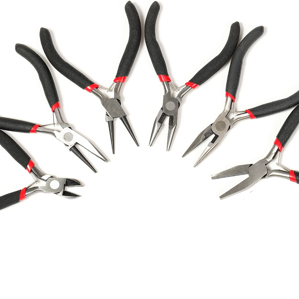 

Round Nose Handmade Pliers Cutting Wire Plier Multi Functions Earring Necklace Beadwork Tools DIY Jewelry Making Accessories