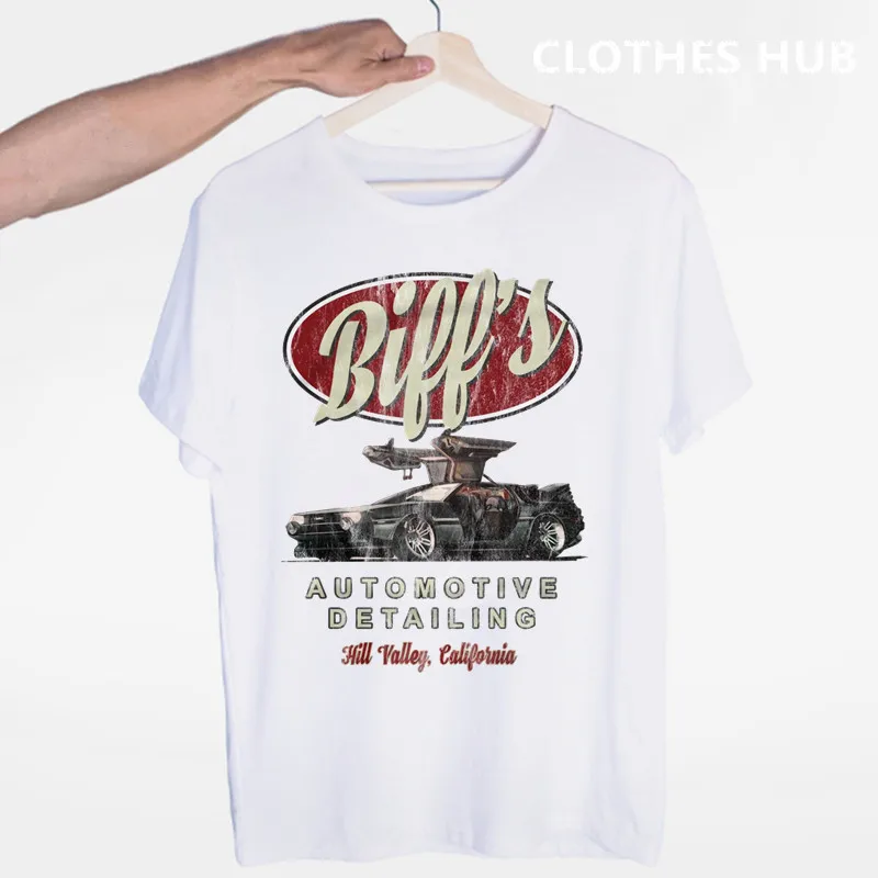 

Back to the Future Classic Movie Science T-shirt O-Neck Short Sleeves Summer Casual Fashion Unisex Men And Women Tshirt