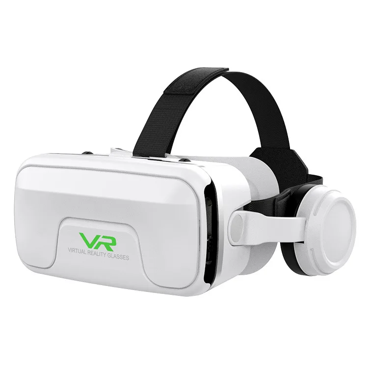 VR Shinecon HD Blue Ray линзы ограниченного видения Очки виртуальной реальности коробка шлем с HiFi стерео наушники для iPhone Xiaomi huawei samsung