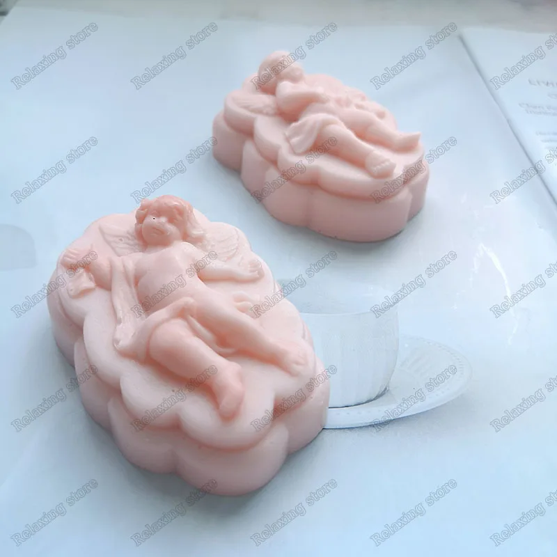 Angel Baby shape силиконовая форма креативное Мыло Ремесло форма человеческая фигура ручная работа производство мыла формы