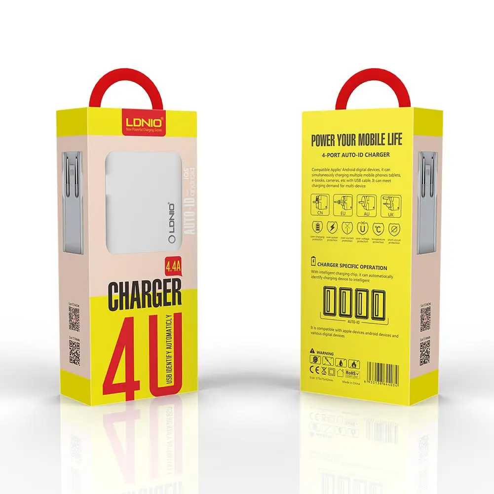 Универсальное настенное зарядное устройство USB адаптер для быстрой зарядки