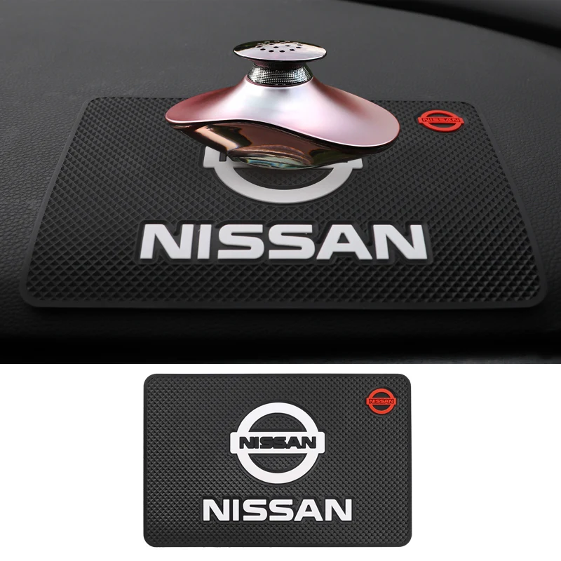 Автомобильный ПВХ Липкий Противоскользящий коврик для приборной панели Nissan Qashqai