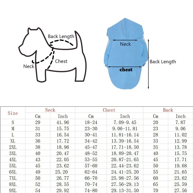 Cotton Hooded Dog Sweatshirt 6