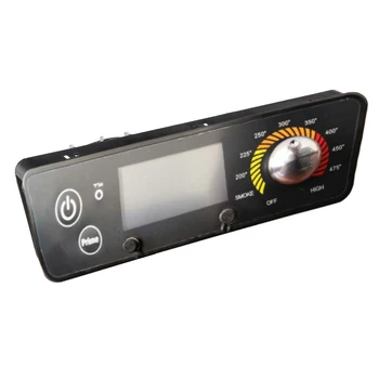 

Accurate Kitchen Pellet Grills LCD Display RTD Thermostat Controller Board Easy Operate Dual Interface Digital Replacement