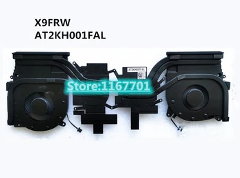 

New Original Laptop CPU cooling Radiator Heatsink&Fan for Dell M15 M15X R2 N18E 0X9FRW AT2KH001FAL N18P 08476M AT2KH002FAL