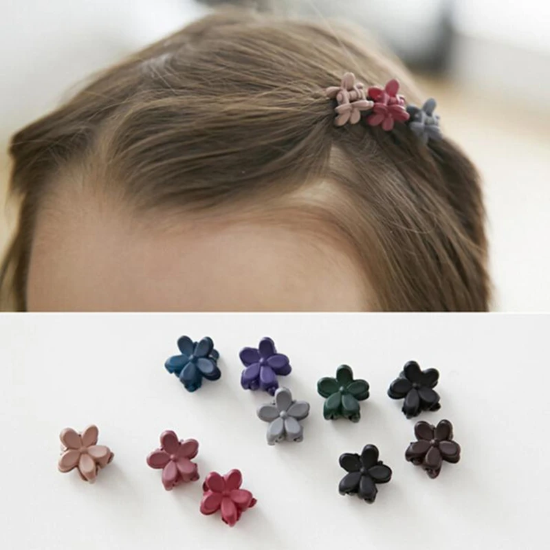 10 шт. заколки для волос в виде маленьких цветов|Украшения волос| |