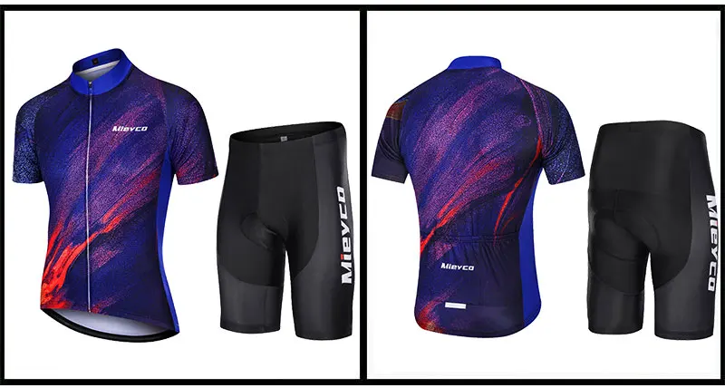Rad trikot MTB Mountainbike Kleidung Männer Short Set Roupa de Ciclismo Masculino Fahrrad tragen Kleidung Radsport Kleid Männer – Detail 9