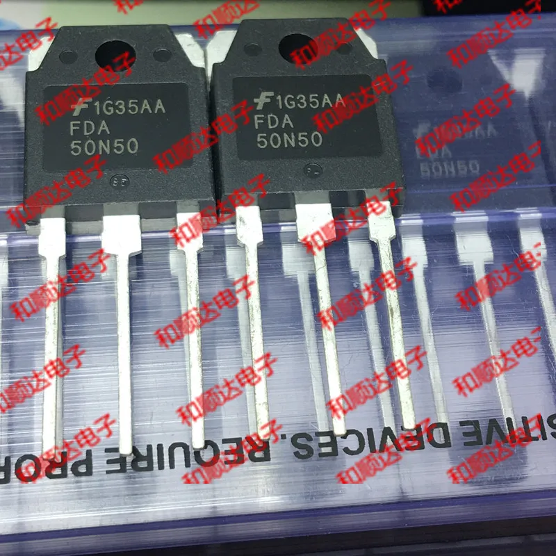 10 шт./лот FDA50N50 спот TO-3P с алюминиевой крышкой, 50В 48A