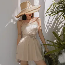 Женский цельный купальник пуш-ап, купальный костюм, Пляжное Платье, летний сексуальный купальник, женский купальник