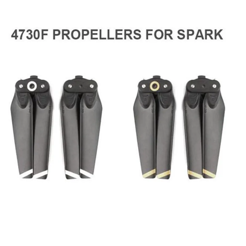 4 шт. Spark Пропеллер для дрона DJJ Spark аксессуары 4730F Quick Release складная бритва 4730F запасные части