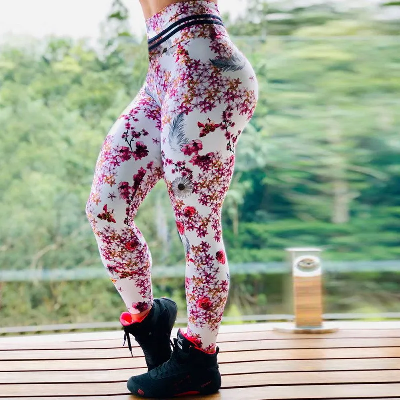 seasum leggings Fitness Leggings 2020 New Hot Sale Leggings Women Pants Colorful butterfly Printed Girl Leggings Plus Size S-XXXL pink leggings