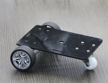 

2017 electronic design competition car models Intelligent car chassis With encoder DC Motor (Tricycle version)