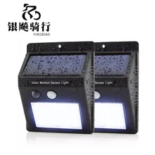 Напрямую от производителя солнечной человека реагирующая на движение настенный светильник наружное водонепроницаемое освещение для сада пейзаж светодиодный уличный фонарь