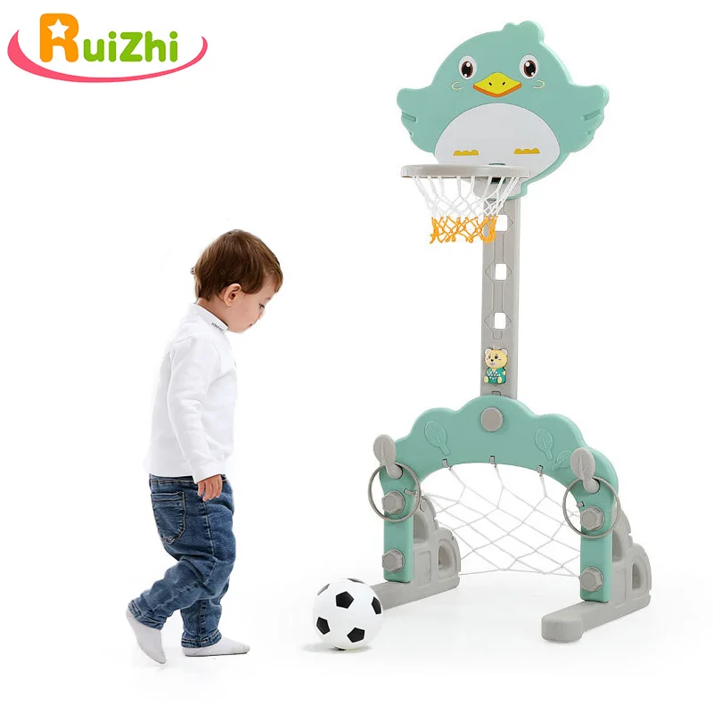 

Ruizhi Children Plastic Basketball Hoop Baby Toy Height Adjustable Basketball Stands Outdoor Sports Kids Fit Equipment RZ1155