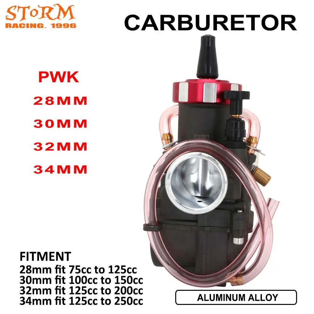 Черный мотоцикл часть кабель дроссель Карбюратор Carb Carburador для PWK RTL250 CR80 CR85R 28 30 32 34 мм Скутер ATV велосипед для еды по бездорожью