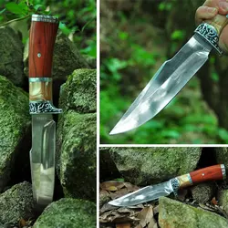 2019 Новый прямой нож охотничий нож для использования на открытом воздухе кемпинг Самозащита инструменты Karambit тактические фиксированные