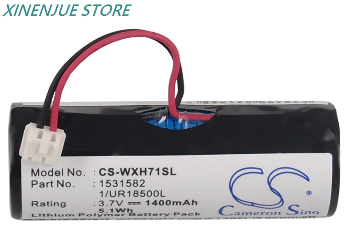 Trade-Shop Li-Ion Akku 3,6V/3,7V 2000mAh – Ersatzakku Für Bosch IXO & Wella Haarschneider