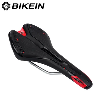 

BIKEIN Road Bicycle Leather Breathable Saddle Cycling Mountain Bike Front Seat Mat Shockproof Spare Parts For Bike Accessories