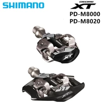 Shimano XT Pd M8000 M8020 самоблокирующаяся педаль SPD компоненты с использованием для Mtb велосипедов детали для гоночных машин