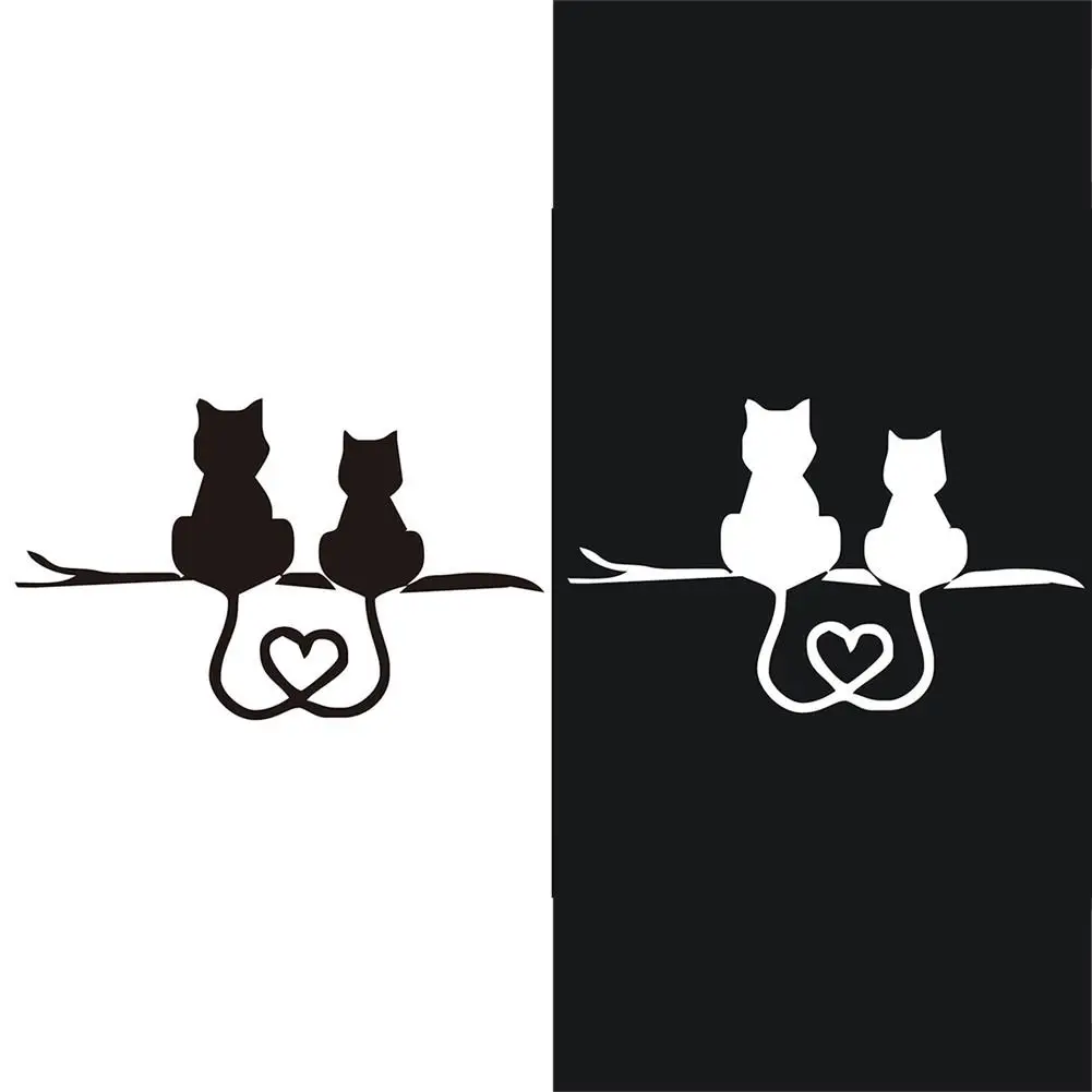 Наклейки для автомобиля грузовик Наклейка виниловая графика сторона 3D милый кот