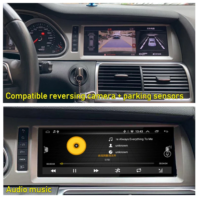 Android 9.0 4G 64G For Audi A6 Q7 2005~2015 MMI 2G 3G Car Multimedia Player GPS Navigation Radio stereo touch screen WiFi