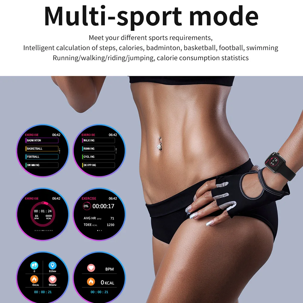 IWO 11 lite F10 Bluetooth Smart Watch Heart Rate Monitor vs w34 iwo 10 iwo 9 Smartwatch Men Women for Android IOS PK IWO 8 12