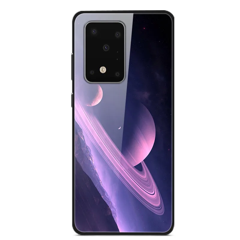 24 Для samsung Galaxy S11 Plus S11E чехол из закаленного стекла жесткий чехол для телефона для samsung Galaxy S11 S11Plus TPU бампер чехол s - Цвет: 24