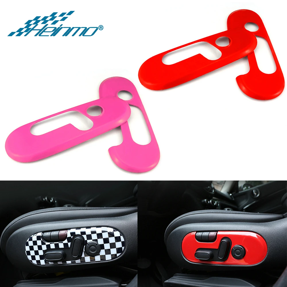 

For MINI Countryman F60 Accessories Car Seat Control Switch Panel Cover For MINI Cooper F60 Decoration For MINI Cooper Sticker