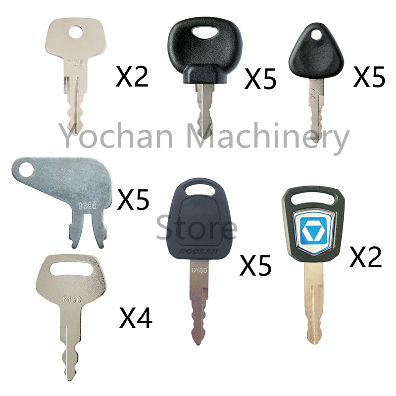 28 Chiave Per Liebherr Sumitomo Bomag Per Caterpillar Xcmg Doosan Per Bulldozer Per Escavatore Volvo