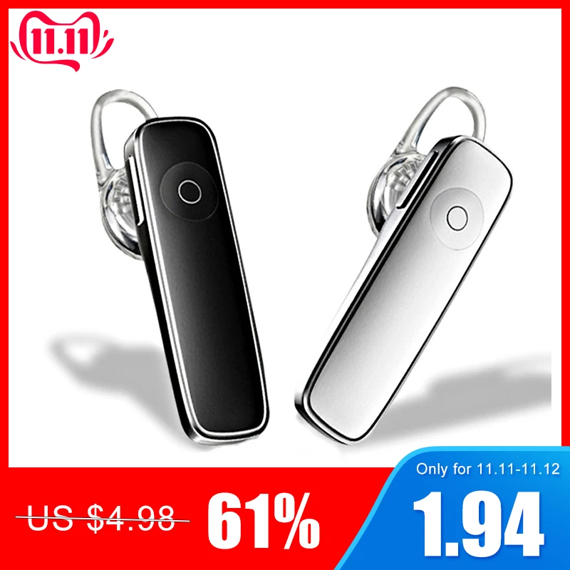 

Stereo Headset Earphone Headphone Mini Bluetooth V4.1 Wireless Handfree with Microphone for Huawei Xiaomi Android All Phone