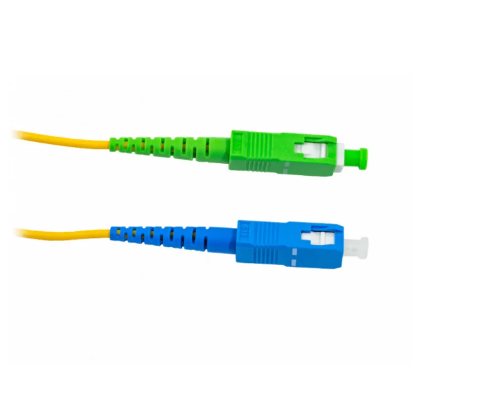50 комплектов DHL Быстрая FTTH 1 м SC UPC-SC APC SX SM волоконно-оптический патч-корд