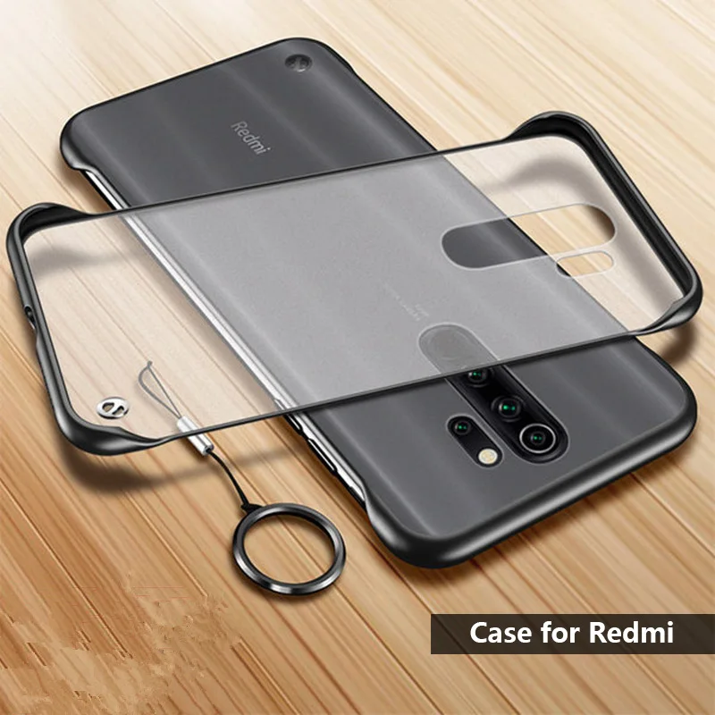 Новый чехол для телефона Xiaomi Redmi Note 7 8 Pro Чехол без рамки 8A 7A 5 прозрачный матовый с