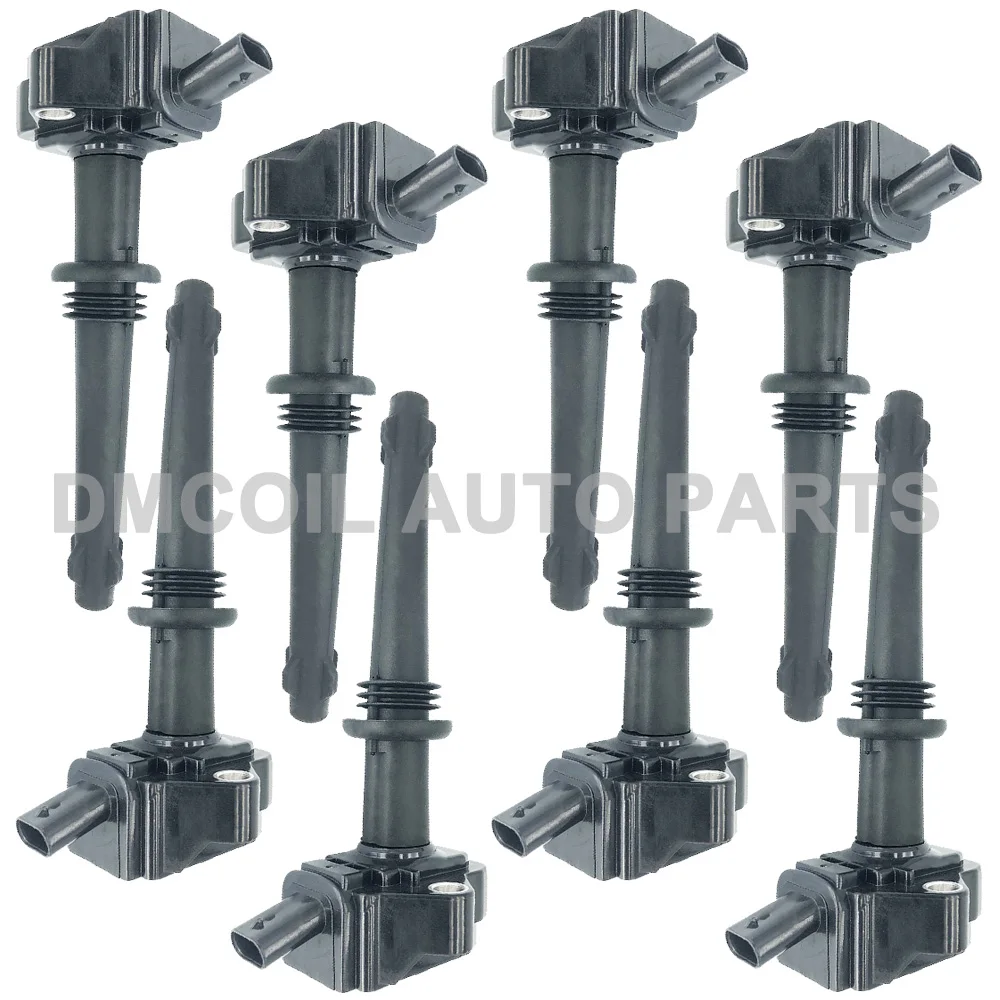 8 PCS IGNITION COIL FOR JAGUAR XF XJ XK LAND ROVER DISCOVERY IV RANGE III SPORT 5.0L V8 (09-) AJ811378 LR010687 | Автомобили и