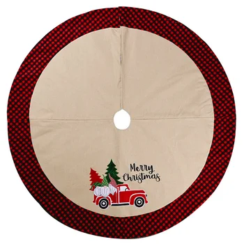 

Christmas Tree Skirt Santa Claus Round Carpet Christmas Decorations for Home Floor Mat New Year 2020 Xmas Tree Skirts