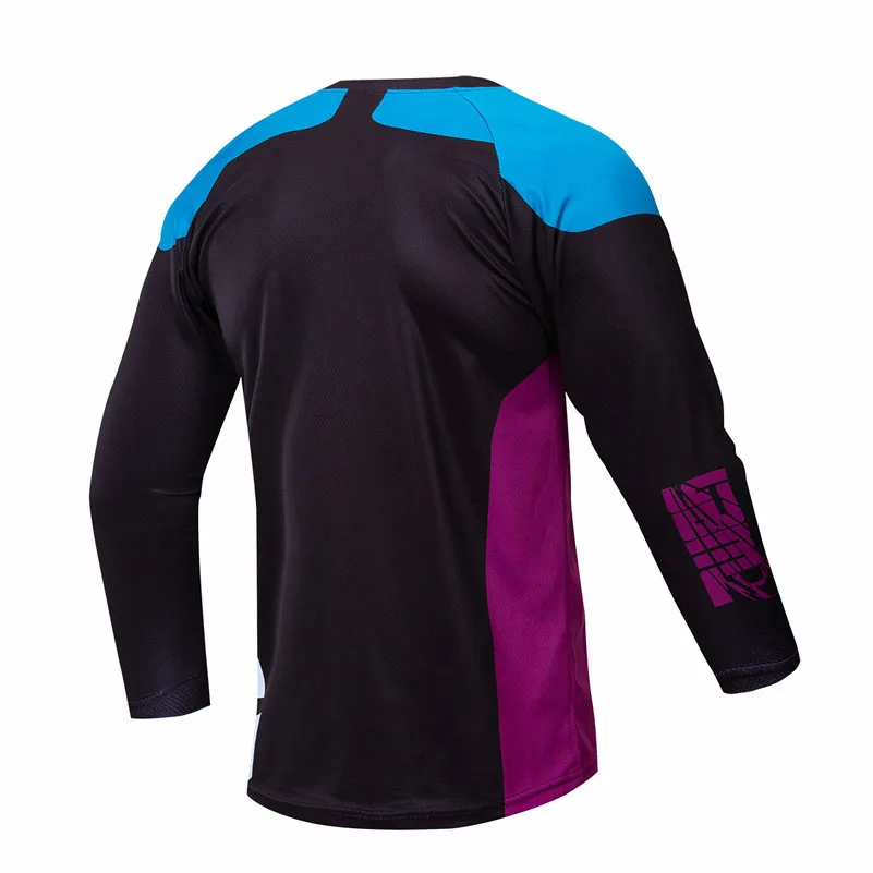 YBM MX Enduro нижние трикотажные изделия горная одежда для велоспорта DH MTB рубашка черная длинная Джерси BMX мотокросса Футболка мужская