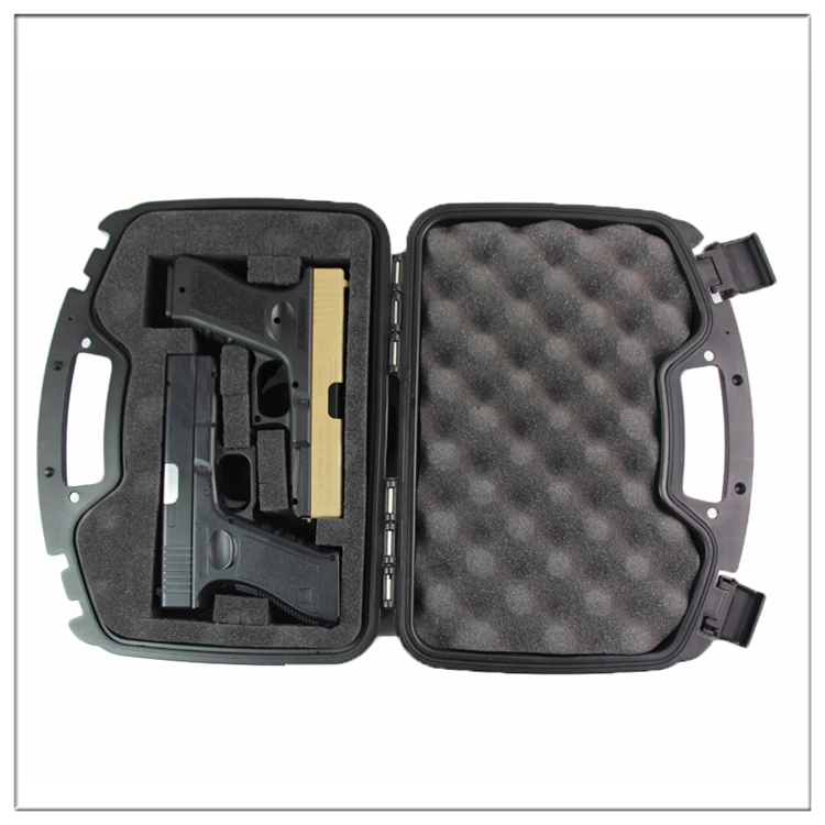 ABS страйкбольная Пистолетная коробка для glock colt sig sauer, чехол для хранения пистолета, защитный чехол с подкладкой из пенопласта, защита для пистолета для охоты