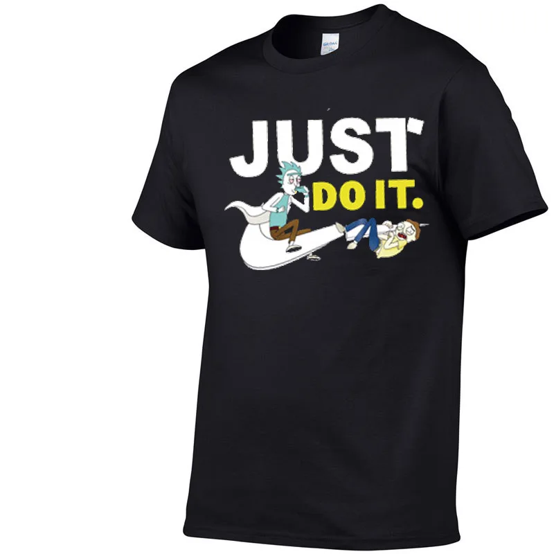 

Rick and Morty Funny Anime Tshirt Camiseta High Quality 100 Cotton Sweatshirt Fashion Short Sleeve Print Mens T Shirt European