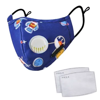 

In Stock Kids Reusable Cute Cartoon Dustproofcover Facemaskas Face Topmask Particlemascarillas Masque Health Care Masque