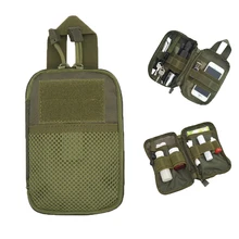 Военный EDC Molle мешок сетки инструменты аксессуары сумки 1000D нейлон Тактические поясные охотничьи сумки Открытый фонарик журнал карман Военный EDC Molle мешок сетки инструменты аксессуары сумки 1000D нейлон Тактические поясные охотничьи сумки Открытый фонарик журнал карман