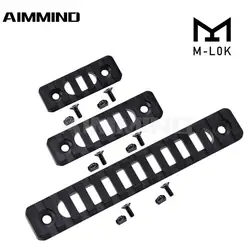 Новый стиль Mlok Handguard раздел 5 7 13 слот Алюминиевый Picatinny/Weaver Rail Handguard раздел AR-15 MLOK Handguard 20 мм