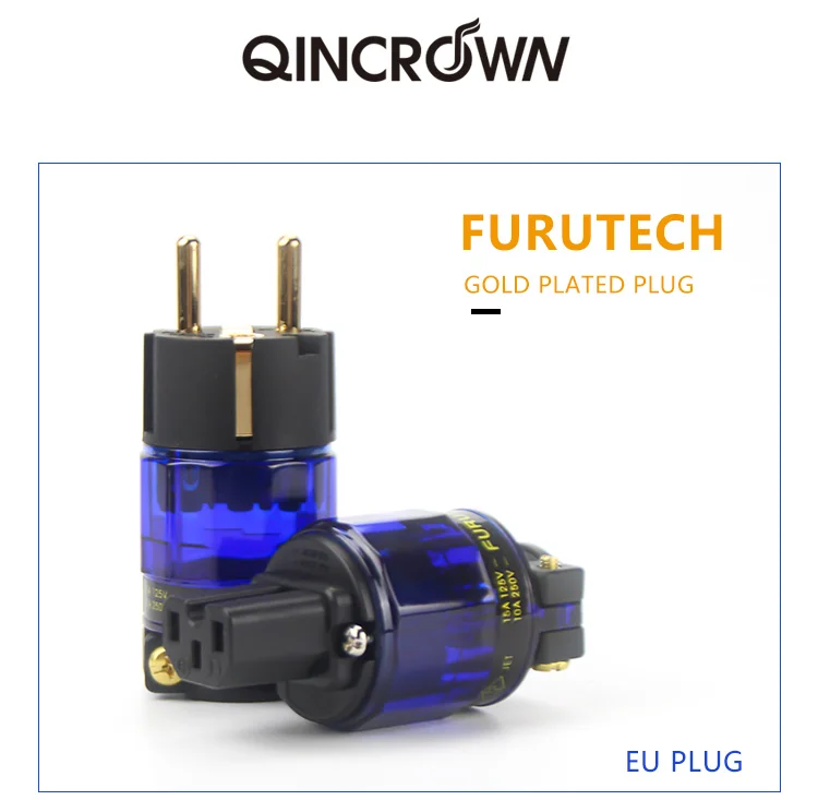 FURUTECH FI-11M-N1/FI-11-N1(G) разъем питания 24 К позолоченный IEC разъем 1 комплект/2 15 a/125 В Высокая точность матохус
