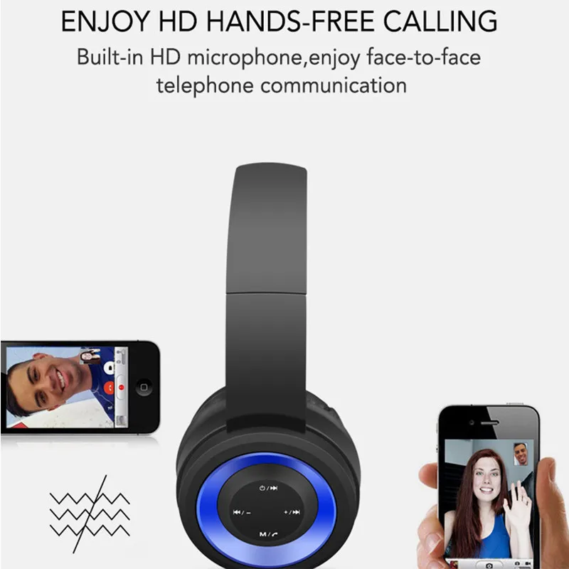 Модные Беспроводной Bluetooth 4 0 Складные наушники высокое качество звука в уши