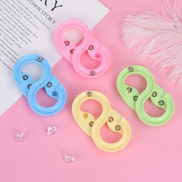 5Pcs Mini 88 Ball Track Game Finger Stress Relief Decompression Toys Hand Eye Coordination Training Sensory Balance Agile Wheel 3