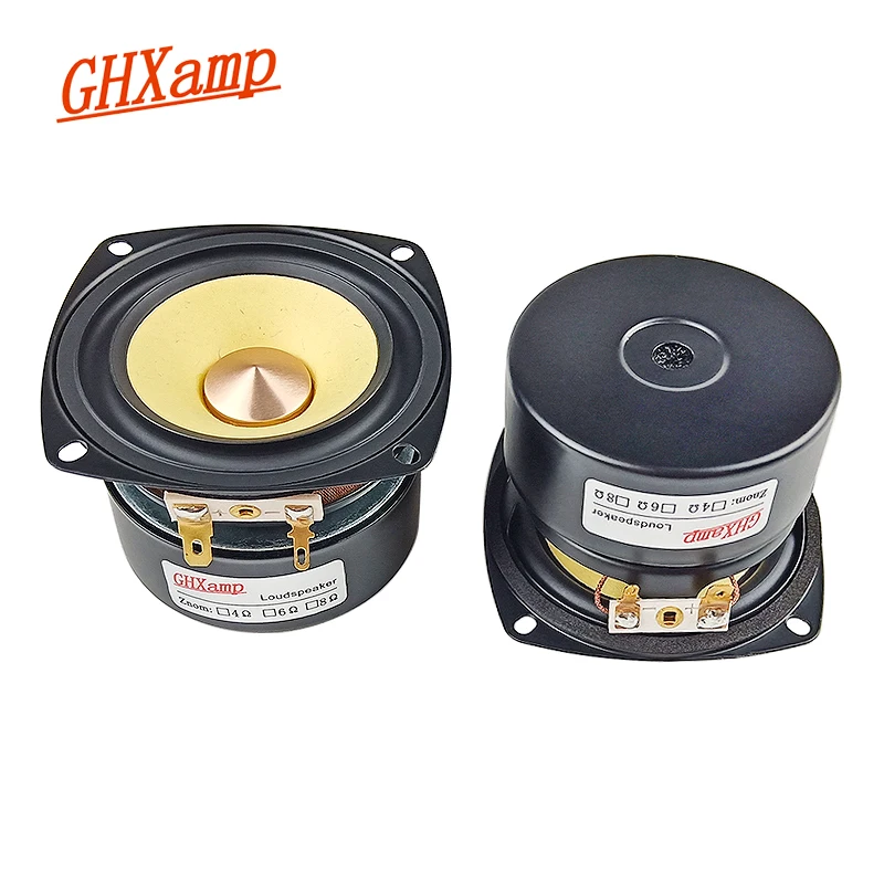 GHXAMP 3 Inch Full Range Speaker 4Ohm 15W HIFI Car