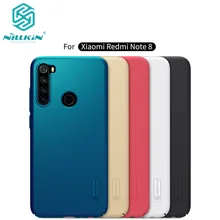 10 шт./лот NILLKIN Супер Матовый щит Матовый ПК Жесткий Чехол для Xiaomi Redmi Note 8 чехол