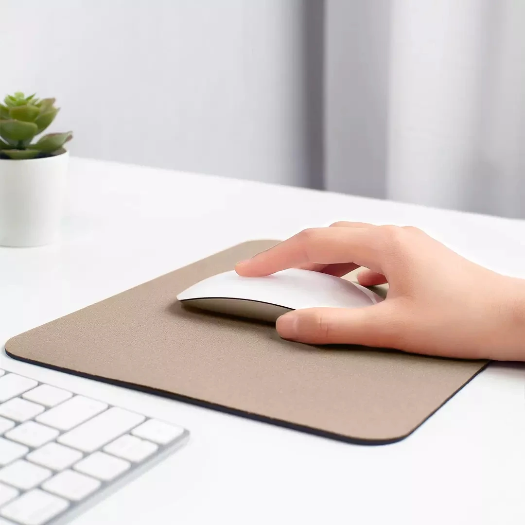 Xiaomi Youpin Son Of Oak Cork Portable Mouse Pad Lightweight Mat Refreshing Waterproof Skin-friendly Smooth Surface Stain Proof mouse pad