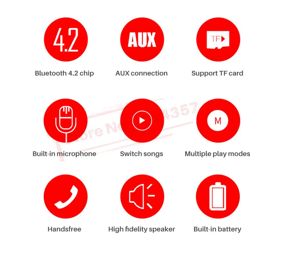 Портативный беспроводной Bluetooth динамик Встроенный микрофон Поддержка AUX TF карта 360 градусов стерео мини-динамик s для телефона Xiaomi huawei