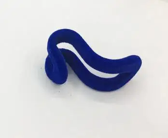 Blue 10 шт. домашняя креативная новая мини-одежда из флока вешалка Флокирование держатель Мини анти-зажим крюк цвет случайным образом - Цвет: Blue