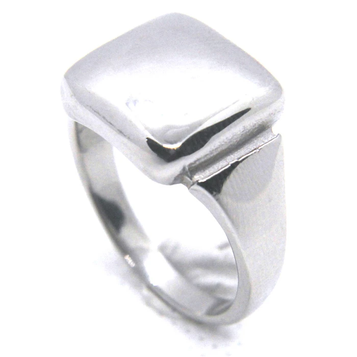 Drop Ship Impact Ring 316L Stainless Steel Simple Style 3 Colors Square | Украшения и аксессуары